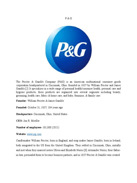 p&g introduction|Iba pa.